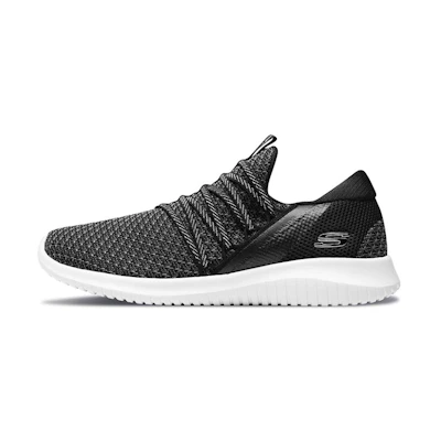 (W) Skechers Ultra Flex 'Black White'