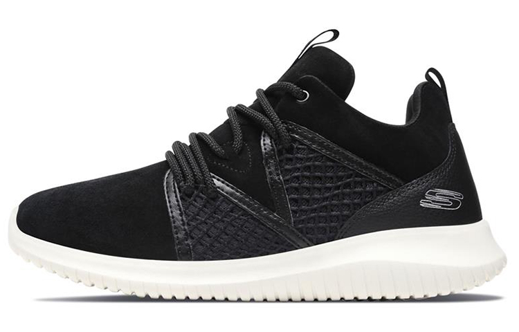 (W) Skechers Ultra Flex 'Black White'