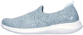(W) Skechers Ultra Flex 'Biru Kasual Rendah Selesa' 13106-BLU
