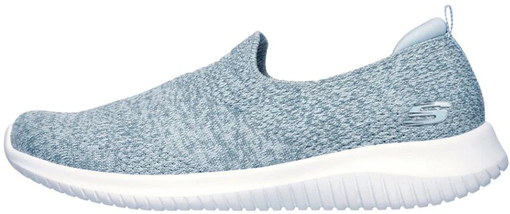 women-skechers-ultra-flex-blue-comfort-casual-low-13106-blu