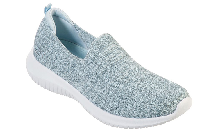 Lookbook (Women) Skechers Ultra Flex 'Blue Comfort Casual Low' 13106-BLU