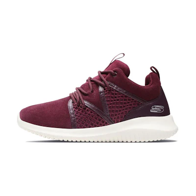 (W) Skechers Ultra Flex 'Burgundy'