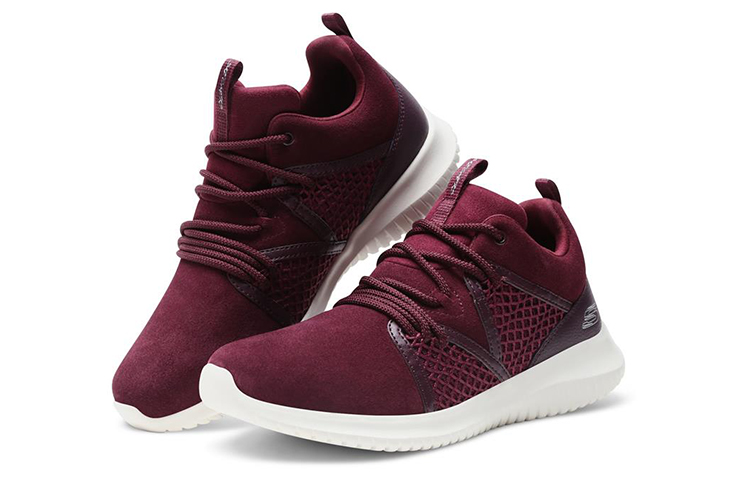 (W) Skechers Ultra Flex 'Burgundy' 圖 3