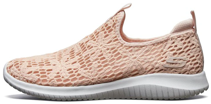 women-skechers-ultra-flex-light-pink-slip-on-13119-ltpk
