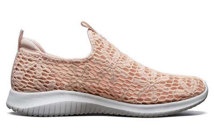 Order (Women) Skechers Ultra Flex 'Light Pink Slip-On' 13119-LTPK