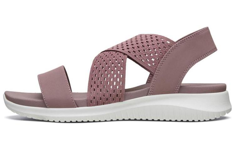 (W) Skechers Ultra Flex 'Mauve White'