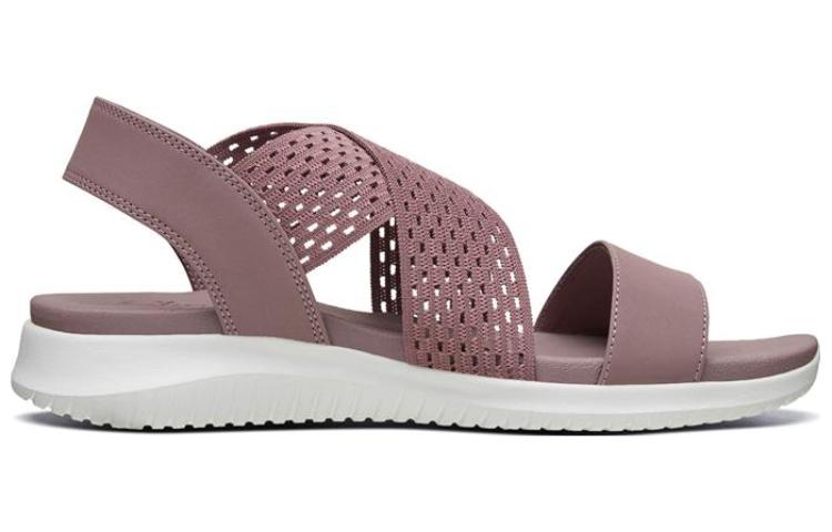 (W) Skechers Ultra Flex 'Mauve White' 圖 2