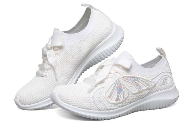 Lookbook Skechers Ultra Flex 女款 奶白色
