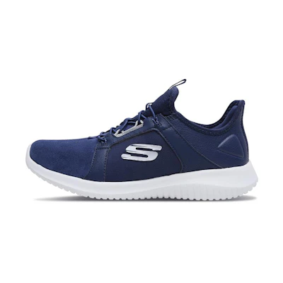 (W) Skechers Ultra Flex 'Navy Blue'