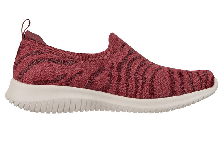 (W) Skechers Ultra Flex 'Red Breathable Durable Low-Top Casual' 圖 2