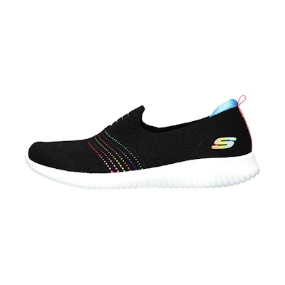 (W) Skechers Ultra Flex 'Serene Aura Black'