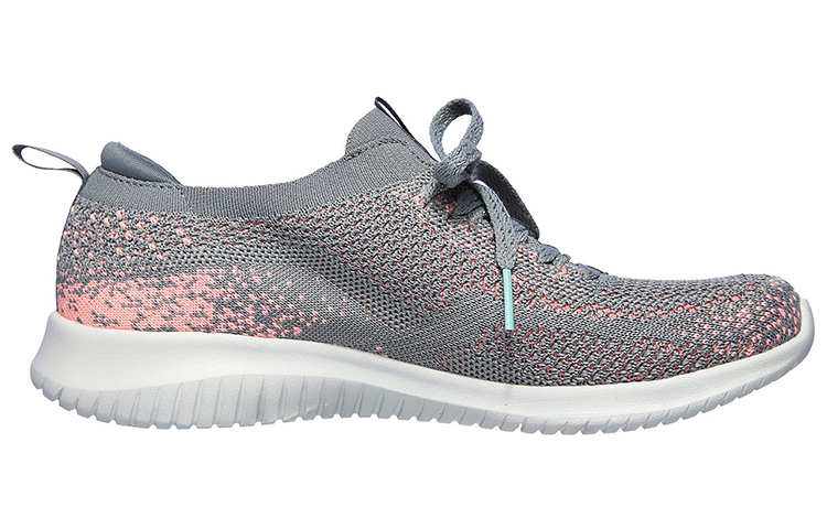 (W) Skechers Ultra Flex 'Twilight Twinkle Grey Pink' 圖 2