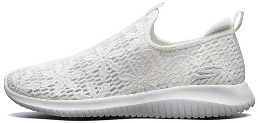 (Women) Skechers Ultra Flex 'White Slip-On' 13119-WHT Buy (Women) Skechers Ultra Flex 'White Slip-On' 13119-WHT