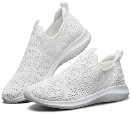 (W) Skechers Ultra Flex 'Slip-On Putih' 13119-WHT Lookbook (W) Skechers Ultra Flex 'Slip-On Putih' 13119-WHT