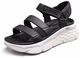Lookbook 斯凯奇 Skechers Ultra Flex 休閒百搭涼鞋 女款 黑色