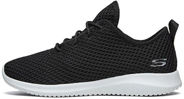 (Women) Skechers Ultra Flex Low-Top Running Shoes Black 66666183-BLK (Women) Skechers Ultra Flex Low-Top Running Shoes Black 66666183-BLK