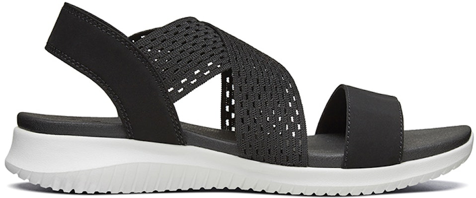 (W) Skechers Ultra Flex Sandal 'Hitam' 32495-BLK Order (W) Skechers Ultra Flex Sandal 'Hitam' 32495-BLK
