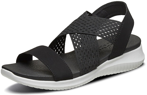 (W) Skechers Ultra Flex Sandal 'Hitam' 32495-BLK Lookbook (W) Skechers Ultra Flex Sandal 'Hitam' 32495-BLK