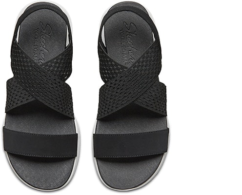 (W) Skechers Ultra Flex Sandal 'Hitam' 32495-BLK Shop (W) Skechers Ultra Flex Sandal 'Hitam' 32495-BLK