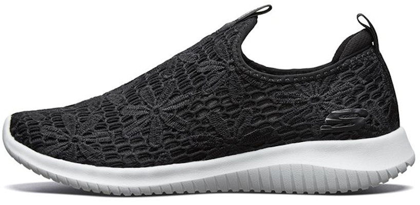 (Women) Skechers Ultra Flex Slip-On 'Black White' 13119-BKW Buy (Women) Skechers Ultra Flex Slip-On 'Black White' 13119-BKW