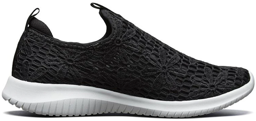 (Women) Skechers Ultra Flex Slip-On 'Black White' 13119-BKW Order (Women) Skechers Ultra Flex Slip-On 'Black White' 13119-BKW