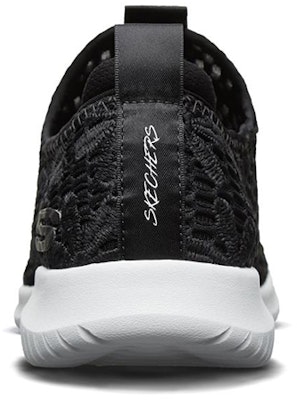 Skechers Ultra Flex 一腳蹬運動休閒鞋 女款 黑白 Shop Skechers Ultra Flex 一腳蹬運動休閒鞋 女款 黑白