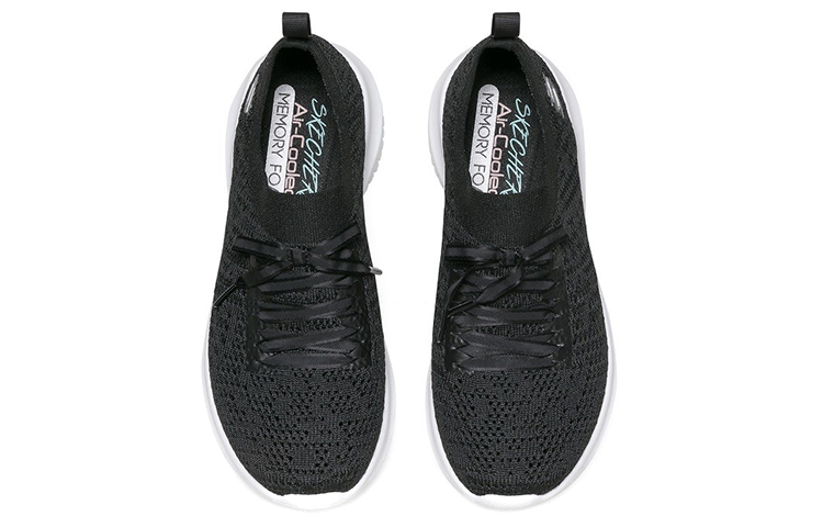 Lookbook (W) Skechers Ultra Flex Mocasines Sin Cordones Negros 149033-BKW