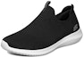 Order (W) 스케쳐스 울트라 플렉스 슬립온 블랙 (Skechers Ultra Flex Slip-on Black) 12837-BKW