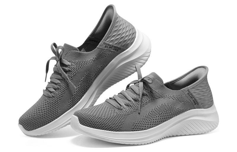 Lookbook (W) Skechers Ultra Flex Pernyataan 'Abu-Abu' 894232-GRY