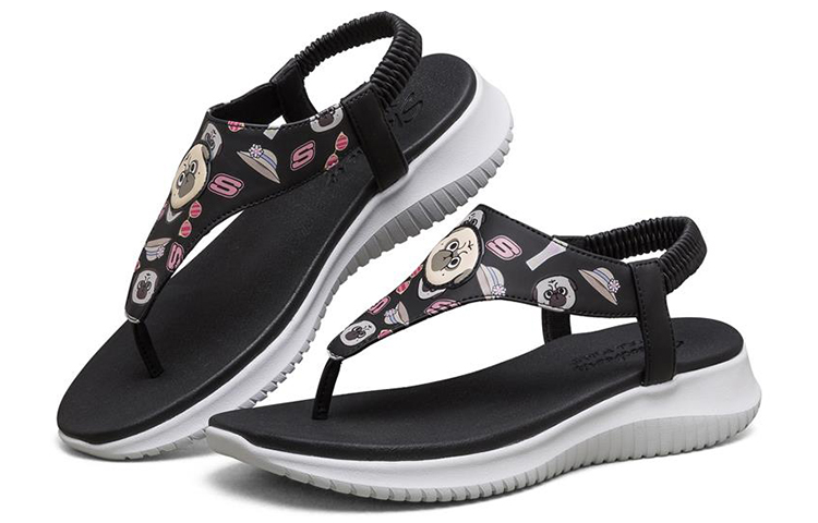 Lookbook (Women) Skechers Ultra Flex x 'Black' 66666277-BLK