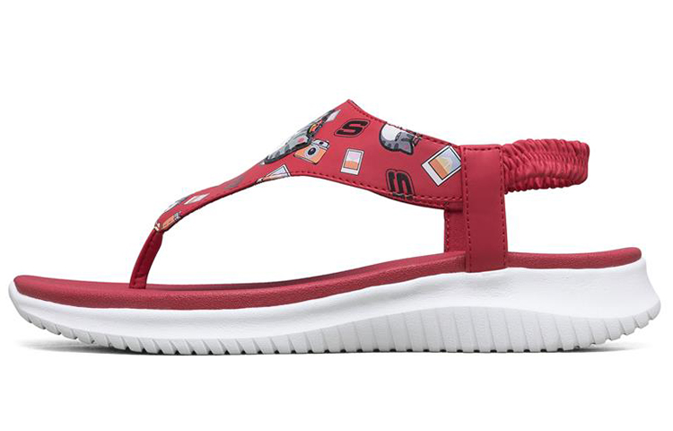 (Women) Skechers Ultra Flex x 'Red' 66666277-RED