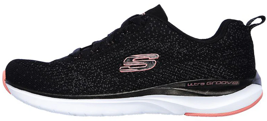 (Women) Skechers Ultra Groove 'Black Comfort Casual' 149019-BKPK Buy (Women) Skechers Ultra Groove 'Black Comfort Casual' 149019-BKPK