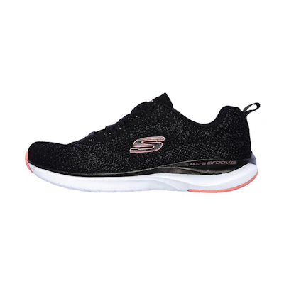 (W) Skechers Ultra Groove 'Black CMFT Casual'