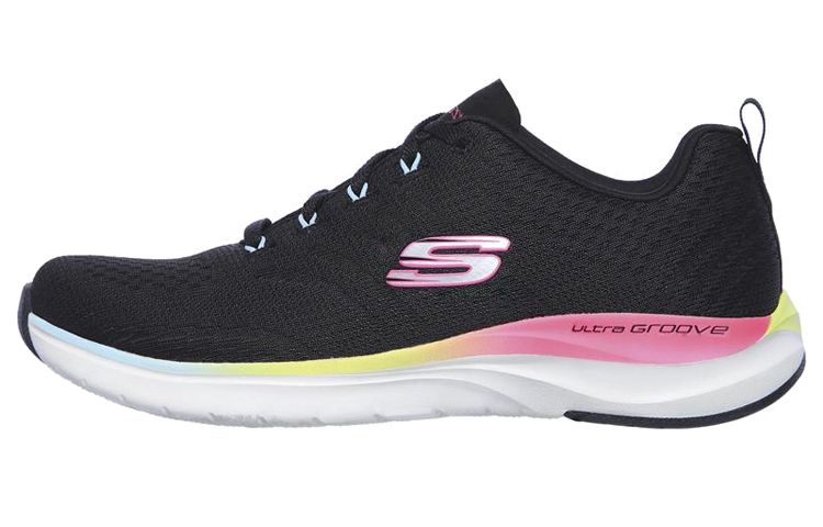(Women) Skechers Ultra Groove 'Black Low-Top Runner' 149022-BKMT