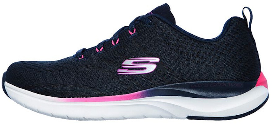Skechers Ultra Groove 低幫運動休閒鞋 女款 藍粉 Buy Skechers Ultra Groove 低幫運動休閒鞋 女款 藍粉