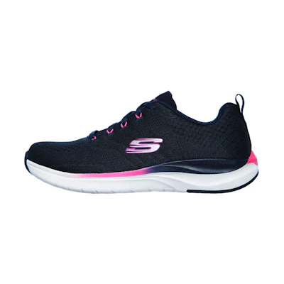 (W) Skechers Ultra Groove 'Blue Pink'