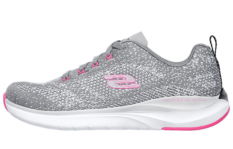 (W) Skechers Ultra Groove 'Gray Pink'