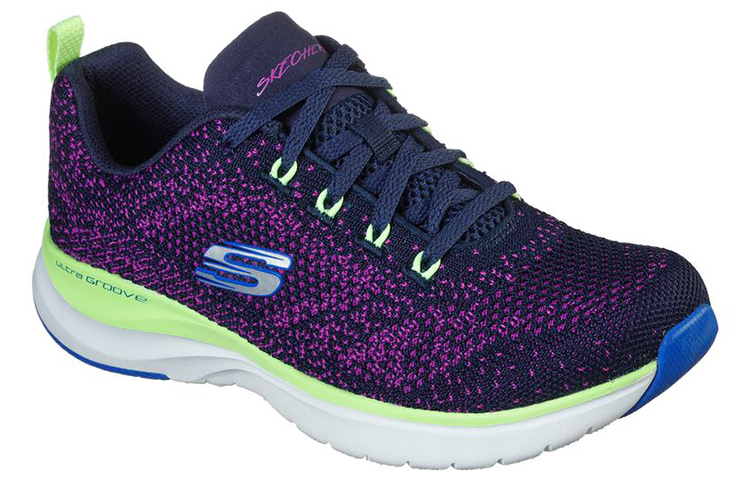 Lookbook (W) Skechers Ultra Groove ''Violet'' 149019-NVPR