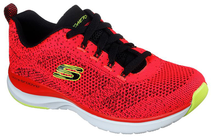 Lookbook (Women) Skechers Ultra Groove 'Red Comfort' 149019-CRL