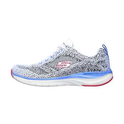 (W) Skechers Ultra Groove 'White Black'