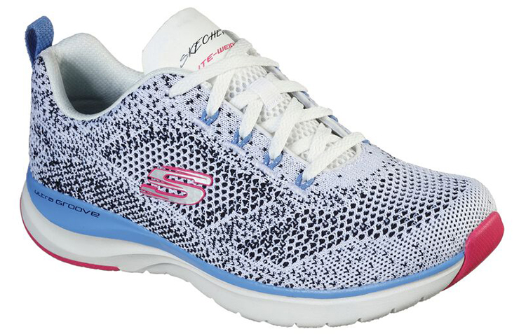 Lookbook (Women) Skechers Ultra Groove 'White Black' 149019-WBMT