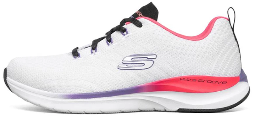 (W) Skechers Ultra Groove Sportschoenen Wit/Rood/Blauw 149022-WMLT Buy (W) Skechers Ultra Groove Sportschoenen Wit/Rood/Blauw 149022-WMLT