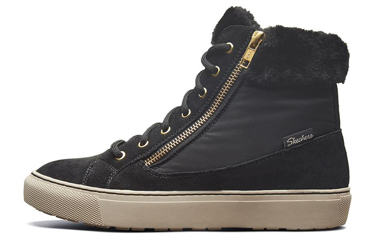 (W) Skechers Uncompromised 'Black Fleece-Lined'