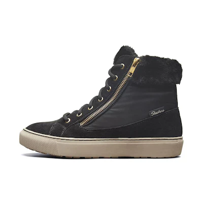 (W) Skechers Uncompromised 'Black Fleece-Lined'