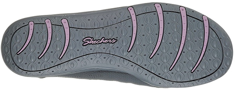 Skechers 女士 Unity-Go Big 一脚蹬运动休閒鞋 女款 淺灰色 Shop Skechers 女士 Unity-Go Big 一脚蹬运动休閒鞋 女款 淺灰色