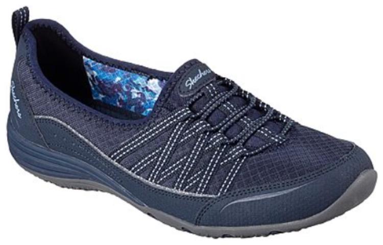 Lookbook (W) Skechers Unity - Go Big 'Slip-On Biru' 23055-NVY