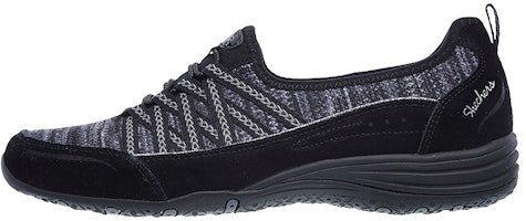 (Women) Skechers Unity 'Black Grey Slip-On' 23155-BKCC (Women) Skechers Unity 'Black Grey Slip-On' 23155-BKCC