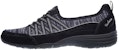 (Women) Skechers Unity 'Black Grey Slip-On' 23155-BKCC