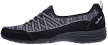Buy (Women) Skechers Unity 'Black Grey Slip-On' 23155-BKCC
