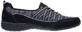 Order (Women) Skechers Unity 'Black Grey Slip-On' 23155-BKCC